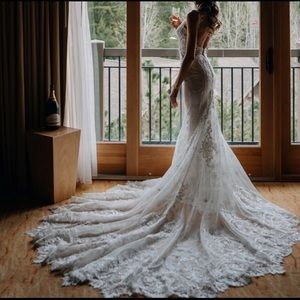 Martina Liana style 905 ivory Wedding dress